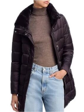 Save The Duck NWOT Dalea Black Puffer Coat Sz XS